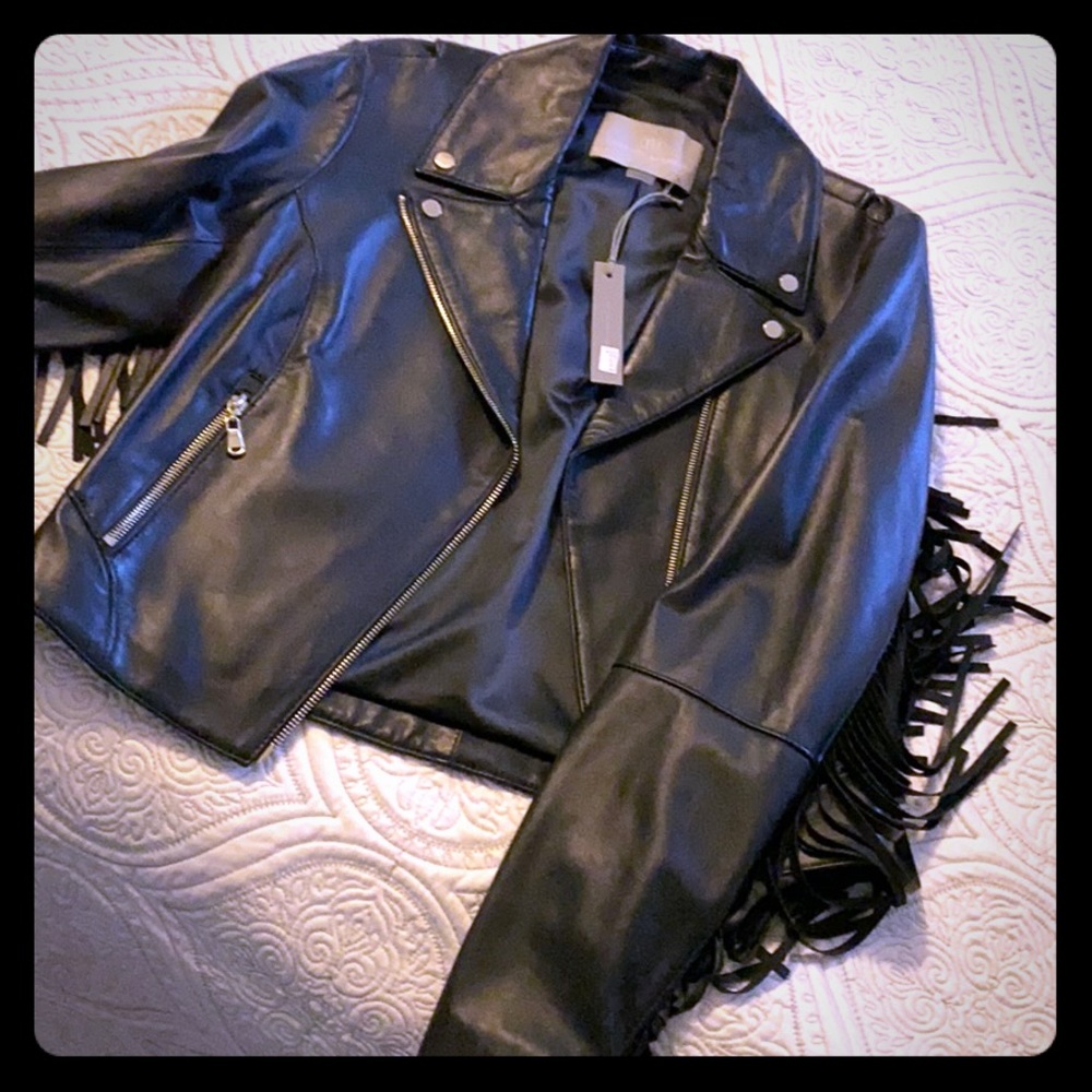 Leather jacket